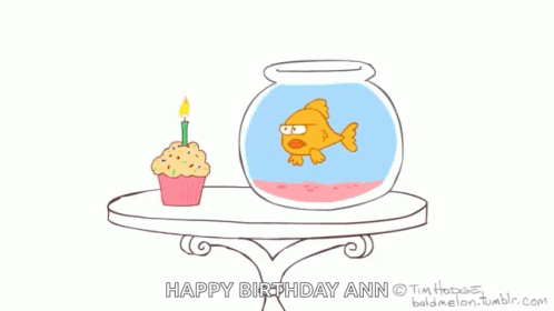 Fish Birthday GIF - Fish Birthday Party GIFs