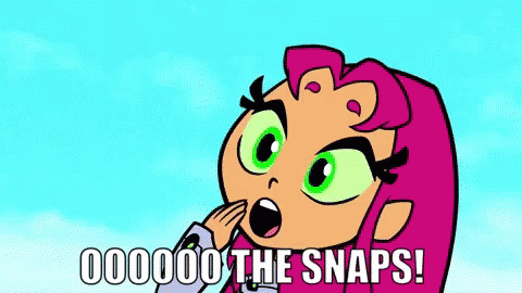 Teen Titans Go Starfire GIF - Teen Titans Go Starfire Snaps GIFs