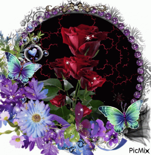 Flowers Red Rose GIF - Flowers Red Rose Rose GIFs