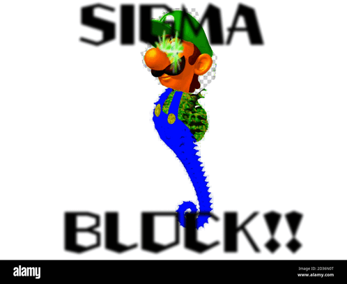 Seahorse Luigi Sigma Block Meme - Seahorse luigi SIGMA BLOCK - Discover ...