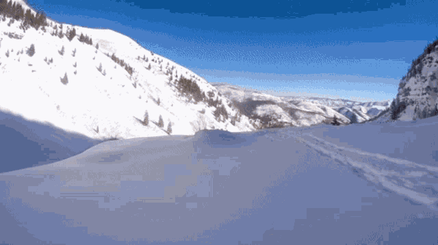 Skiing Falling GIF - Skiing Falling Cliff GIFs