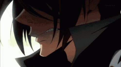 a close up of a person 's face with a tokyo mx logo in the corner .