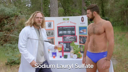 Sodium Lauryl Sulfate Sls GIF - Sodium Lauryl Sulfate Sls Dr Squatch GIFs
