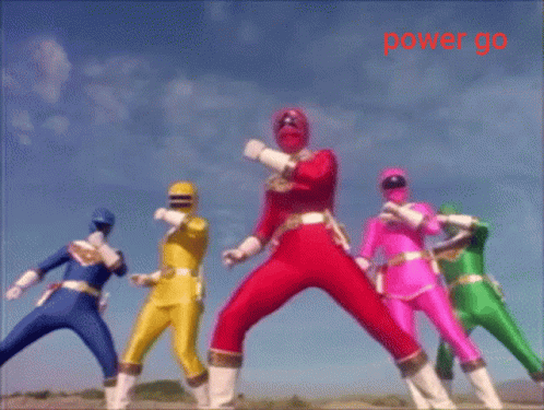 Power Rangers Go Power GIF - Power Rangers Go Power Rangers Power GIFs