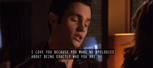 Penn Badgley I Love You For Who You Are GIF - Penn Badgley I Love You For Who You Are Gossip Girl GIFs