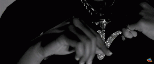 Silver Necklace Vonnie D GIF - Silver Necklace Vonnie D Investigations Song GIFs