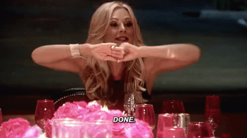 Done No GIF - Done No Housewives GIFs