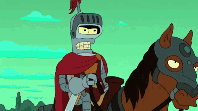 Futurama Bender GIF - Futurama Bender Bender Knight GIFs