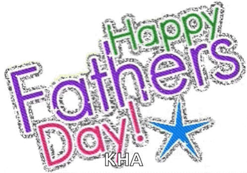 a greeting card for father 's day that says happy fathers day