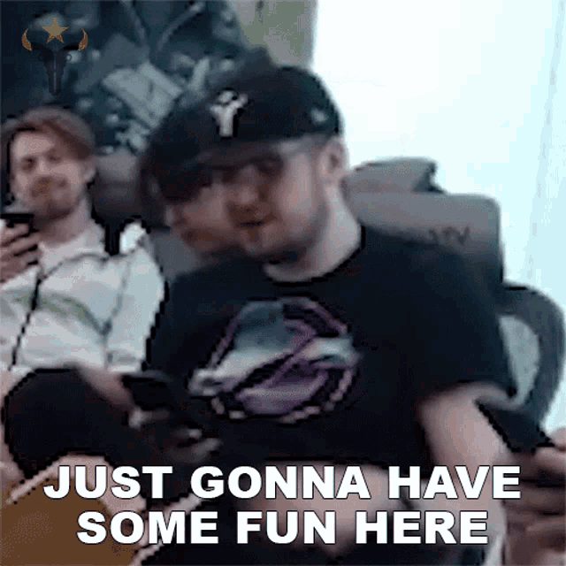Just Gonna Have Some Fun Here Crimzo GIF - Just Gonna Have Some Fun Here Crimzo Houston Outlaws GIFs