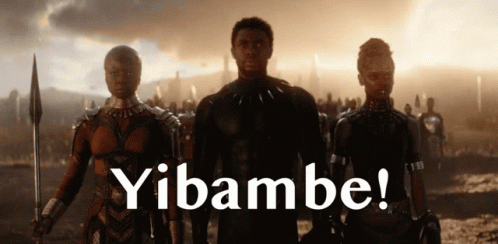 Yibambe Black Panther GIF