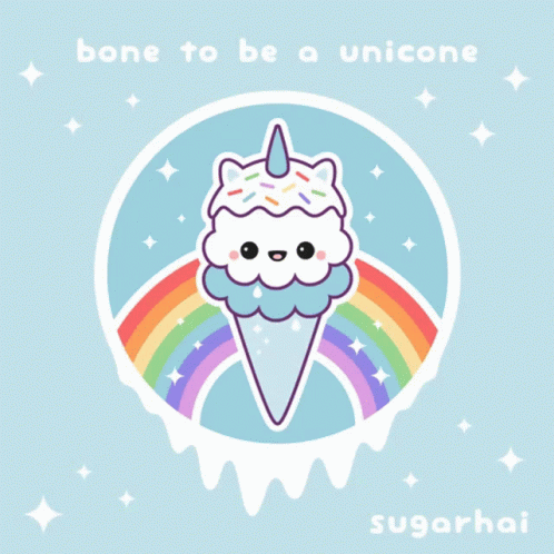 Sugarhai Ice Cream Unicorn GIF - Sugarhai Ice Cream Unicorn GIFs