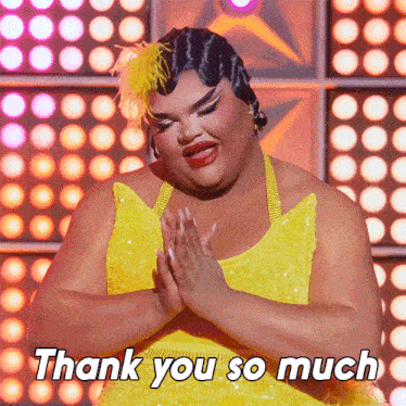 Thank You So Much Kandy Muse GIF - Thank You So Much Kandy Muse Rupaul’s Drag Race All Stars GIFs