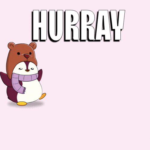 Pudgy Hurray GIF
