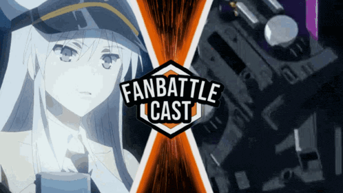 a poster for a fan battle cast with a picture of a girl in a hat