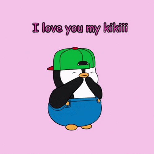 Kiki Penguin GIF - Kiki Penguin I Love You My Kiki GIFs