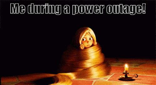 Me During A Power Outage GIF - During A Power Outage Power Outage Scared GIFs