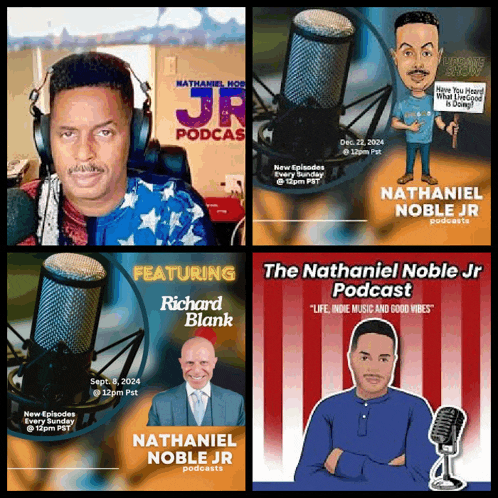 a nathaniel noble jr podcast features richard blank