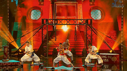 Demostración De Kung Fu Got Talent España GIF - Demostración De Kung Fu Got Talent España Exhibición De Kung Fu GIFs