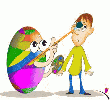 Happy Easter Easter Eggs GIF - Happy Easter Easter Eggs Painting Eggs GIFs
