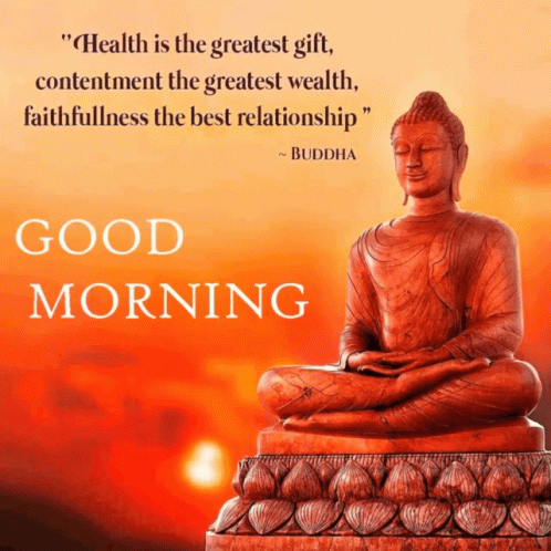 Lord Buddha Good Morning GIF - Lord Buddha Good Morning Health GIFs