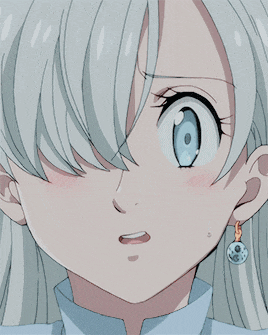 a close up of a girl 's face with a blue eye