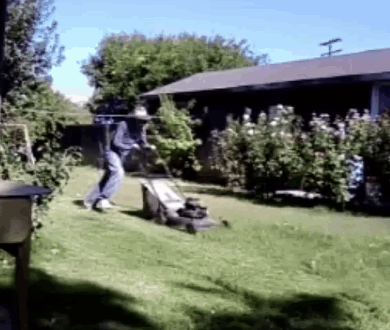 Mow Lawnmower Gif Mow Lawnmower Discover Share Gifs