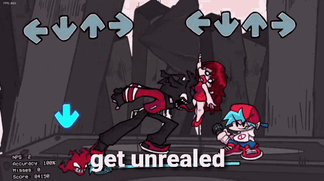 a screenshot of a video game with the words get unrealed at the bottom