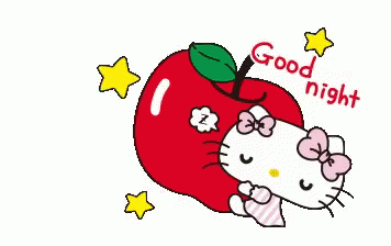 Hello Kitty Good Night GIF - Hello Kitty Good Night GIFs