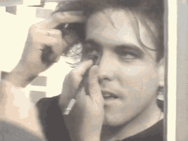 Robert Smith The Cure GIF - Robert Smith The Cure Makeup GIFs