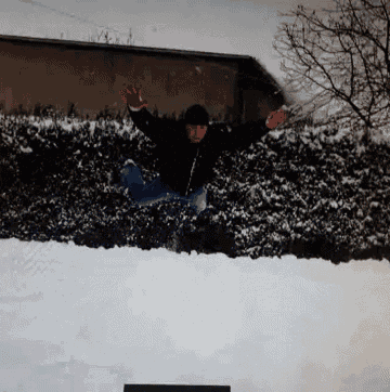 Funny Snow GIF - Funny Snow Fly GIFs