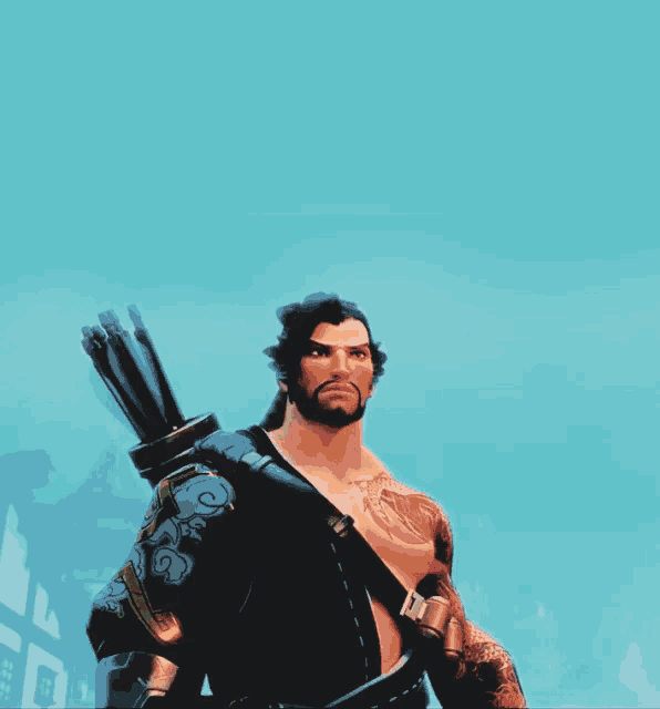 Hanzo Shimada Over Watch GIF