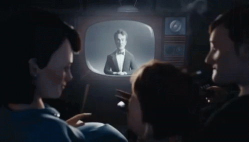 Destroy All Humans News GIF - Destroy All Humans News Watching Tv GIFs