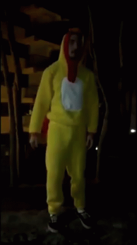 Costume Chicken GIF - Costume Chicken Dab GIFs