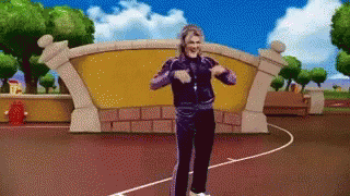New Shoes Lazy Town GIF - New Shoes Lazy Town Robbierott GIFs