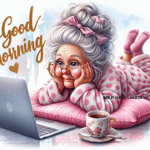 Good Morning Grandma Meme