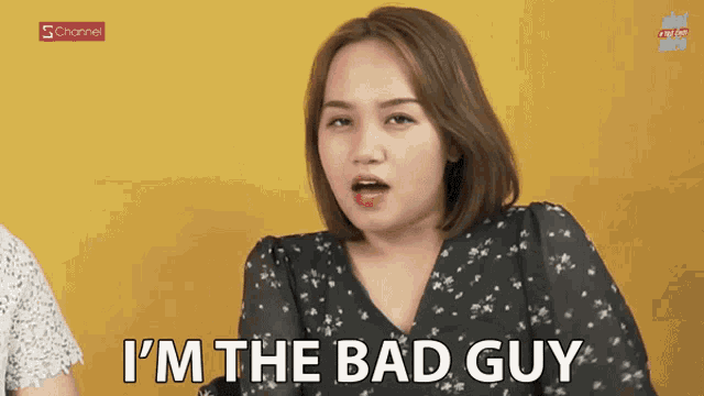 Im The Bad Guy Châu Giang GIF - Im The Bad Guy Châu Giang Người Xấu GIFs