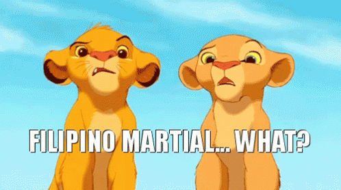 Filipino Martial... What? GIF - Lion King Filipino Martial What GIFs