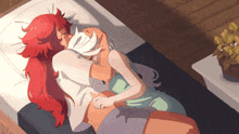 Bed Hug Cuddles GIF - Bed Hug Cuddles Anime GIFs