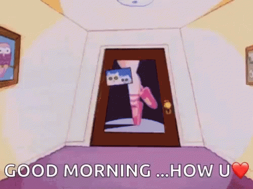 Good Morning How You Sneaky GIF - Good Morning How You Sneaky Sneak GIFs