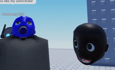 a blue mask with a sad face is next to a black mask with a smile on it
