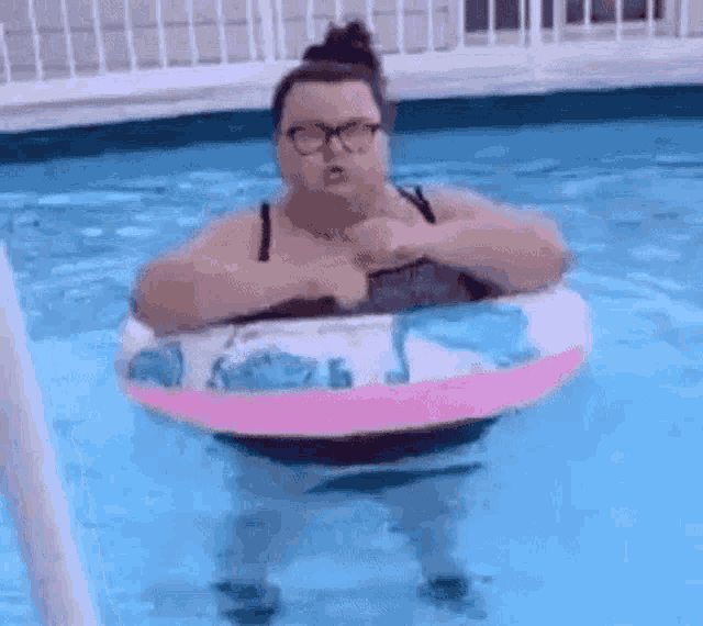 Fighting Words Throwing Punches GIF - Fighting Words Throwing Punches Floating In Pool GIFs