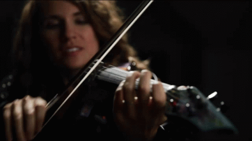 Playing Violin Taylor Davis GIF - Playing Violin Taylor Davis Unravel Song GIFs
