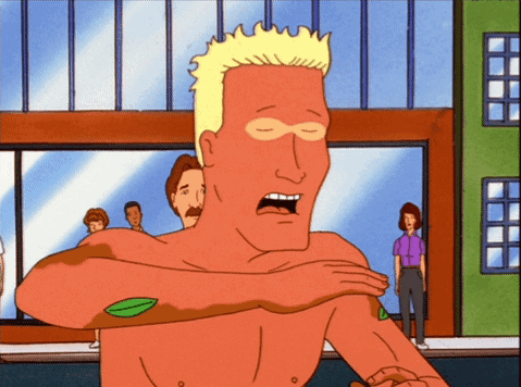 Boomhauer King Of The Hill GIF - Boomhauer King Of The Hill Sunbathing GIFs