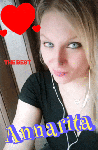 a picture of a woman with the name annarita