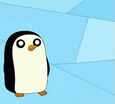 Este Pingüino Está Perplejo GIF - Perplejo Sin Palabras Sin Comentarios GIFs