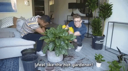 I Feel Like The Hot Gardener Planting GIF - I Feel Like The Hot Gardener Planting Gardening GIFs