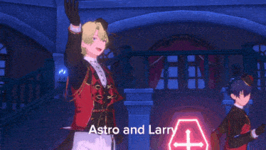 Astro And Larry Hiyori Jun GIF - Astro And Larry Hiyori Jun Hiyori Tomoe GIFs