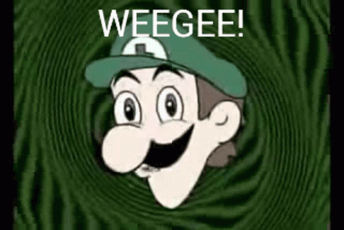 Weegee Mario GIF - Weegee Mario Green GIFs