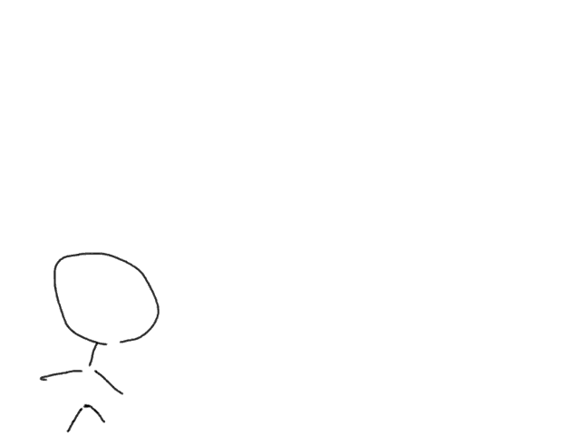 a child 's drawing of a flower with the sun in the background